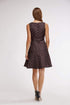 Haven Dress - Wine Dot